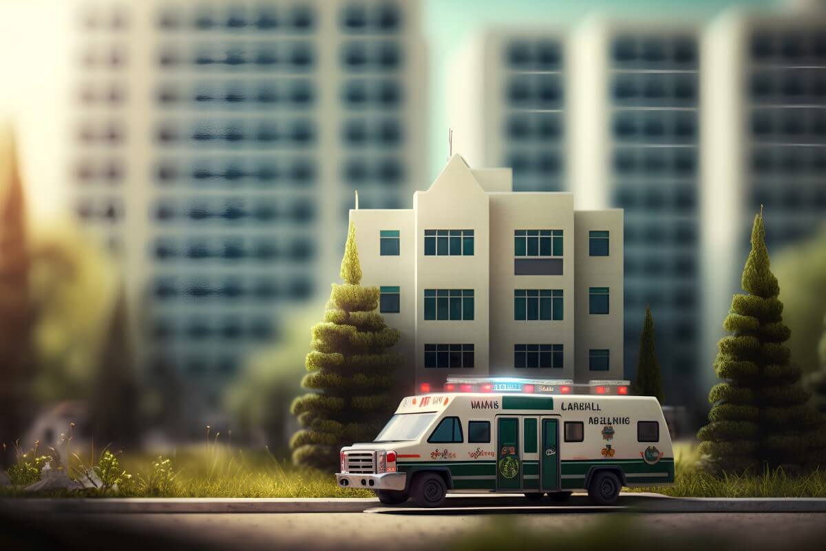 民間救急車のイメージ画像
