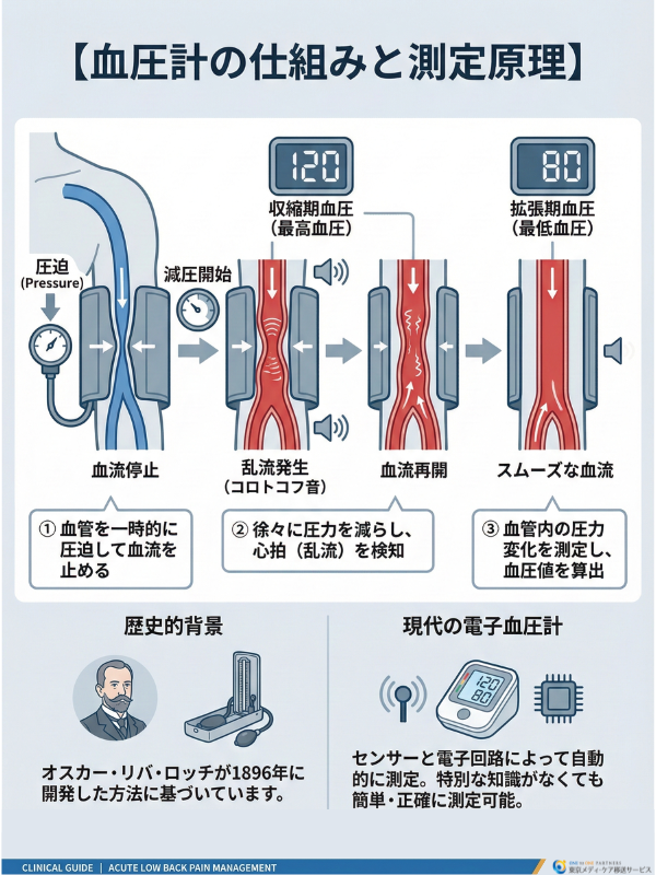 血圧計の仕組みと測定原理